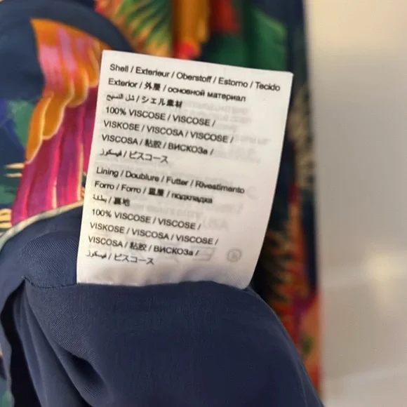 NWT Farm Rio Toucan maxi skirt - size S - Picture 4 of 5